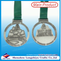 Customised The Medal Antique Silver Cutout Climbing Hill Award